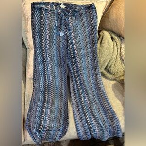 🤍Tie Tassel Cover-Up Pants